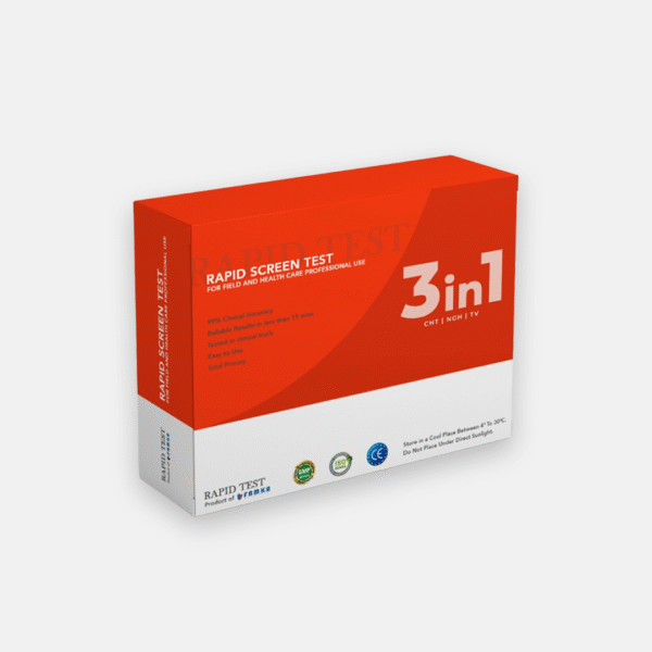3-in-1 Rapid Test - Chlamydia/ Gonorrhea/ Trichomoniasis