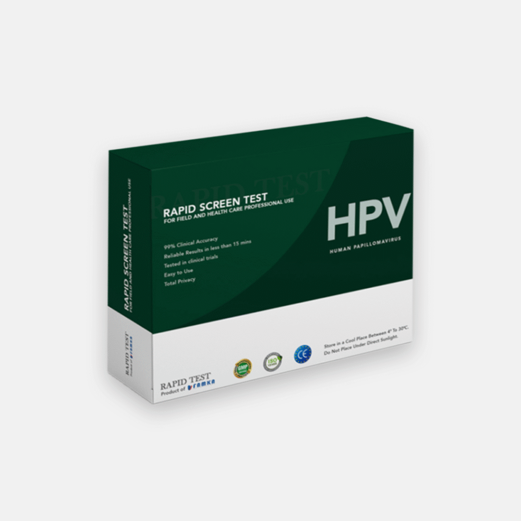 Screen for high-risk HPV strains at home with this easy, accurate HPV rapid test kit. Fast results, discreet testing and everything included for simple self-testing.