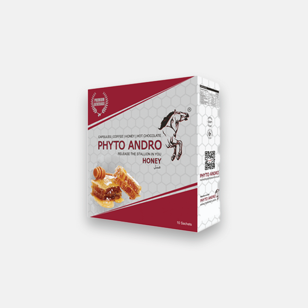 Boost your libido naturally with Phyto Andro Honey sachets. A sweet, herbal formula combining pure honey, ginseng, royal jelly & rainforest herbs to support energy and sexual stamina.